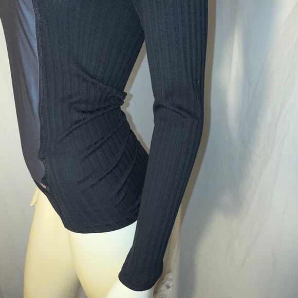 Craft Pro Warm Base Layer Top Women’s Small – Black Gray Thermal Long Sleeve Com - Picture 5 of 13
